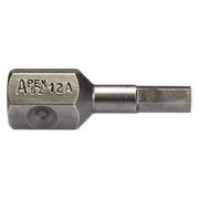 Apex Tool Group 7/16 in Drive Hex Insert Bit SAE 3/16 in Tip, 1 3/8 in L SZ-12-A