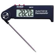 Extech 4-1/2" Stem Digital Pocket Thermometer, -58 Degrees to 572 Degrees F 39272