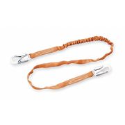 Honeywell Miller Shock Absorbing Lanyard, 6 ft., Orange T5111-Z7/6FTAF