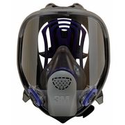 3M Ultimate FX Full Facepiece Reusable Respirator, FF-400 Series, Includes Speaking Diaphragm, Black, L FF-403