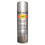 Rust-Oleum Rust Preventative Spray Paint, Bright Galvanized, Metallic, 20 oz V2117838