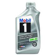 Mobil Engine Oil, Mobil 1, 10W-30, Synthetic, 1 Qt. 122319