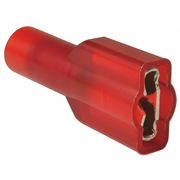 3M Female Disconnect, Red, 22-18AWG, PK100 MNU18-187DFIX