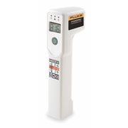 Fluke Infrared Thermometer, LCD, -20 Degrees  to 390 Degrees F, Single Dot Laser Sighting FLUKE-FP