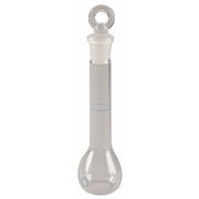 Lab Safety Supply Volumetric Flask, Class A, Glass, 100mL, Pk8 5YHZ7