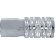 Zoro Select Quick Coupler Body, FNPT, 3/8, Steel 5ZVK0