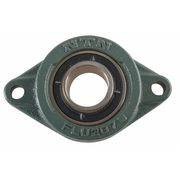 Ntn Flange Bearing, 2-Bolt, Ball, 1" Bore UCFL205-100D1