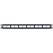 Panduit Patch Panel, Mini-Com, Rack Mt, 24 Port CPP24WBLY