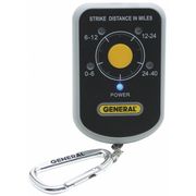 General Tools Personal Lightning Detector, 40 Miles LD7