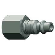 Dixon Female to indust. Plug, (F)NPT, 1/4, Steel D2F2