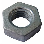 Zoro Select Heavy Hex Nut, 5/8"-11, Steel, Grade 2H, Hot Dipped Galvanized, 39/64 in Ht, 25 PK U22281.062.0001