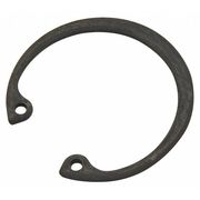 Zoro Select Internal Retaining Ring, Steel, Black Phosphate Finish, 50 mm Bore Dia. DHO-50ST PA