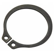 Zoro Select External Retaining Ring, Steel Black Phosphate Finish, 35 mm Shaft Dia, 10 PK DSH-35ST PA