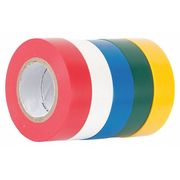 Gardner Bender Electrical Tape, Assorted Colors GTPC-550