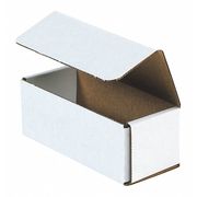 Zoro Select Corrugated Mailers, 9" x 6" x 3", White, 50/Bundle M963