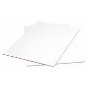 Partners Brand Corrugated Sheets, 36" x 24", White, 5/Bundle SP2436W