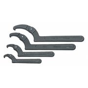 Williams Williams Spanner Wrench Set, Adj. Hook, 4 Pieces WS-474