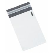 Partners Brand Poly Mailers, 6" x 9", White, 100/Case B871100PK