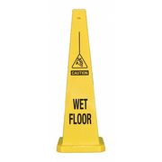 Cortina Safety Products Lamba Cones, 36", Wet Floor 03-600-08