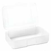 Advantus Polypropylene Pencil Box with Lid AVT-34104