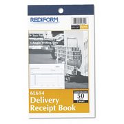 Rediform Delivery Receipt Book, 50 Sets 6L614