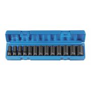 Grey Pneumatic 3/8" Drive Impact Set, 13 pcs 1213MSD