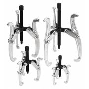 Performance Tool Gear Puller Set, 4 Pc, 3 Jaw W134DB