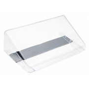 Deflecto Wall File Holder, Magnetic, Clear 73101