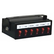 Buyers Products Switch Box, 6-Function, Backlit 6391106