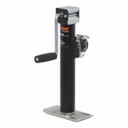 Curt Pipe-Mnt Swvl Jack w/Sde Handle, 10" Trvl 28321