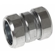 Raco Compression Coupling, 1-1/2" L, Steel 1823