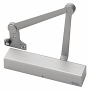 Yale Manual Hydraulic Yale 2700 Door Closer Heavy Duty Interior and Exterior, Silver 2721 x 689