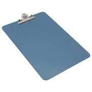 11x17 Clipboard Acrylic Panel Featuring a Low Profile Clip Blue