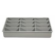 Durham Mfg Compartment Drawer Insert with 12 compartments, Polypropylene, 2" H x 13-3/8 in W 229-95-12-IND
