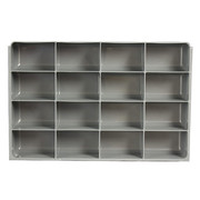 Durham Mfg Compartment Drawer Insert with 16 compartments, Polypropylene, 3" H x 18 in W 124-95-16-IND