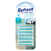 Refresh Air Freshener, Stick, Blue/Green, PK6 AUTORVS301-6AME