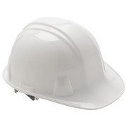 Condor Front Brim Hard Hat, SL Series, Type 1, Class E, Ratchet (4-Point), White 52LC92