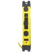 Power First Surge Protector Outlet Strip, Yellow 52NY60
