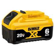 Dewalt 20.0V Max XR Premium Lithium-Ion Battery, XR 6.0Ah Capacity DCB206