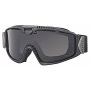 Ess Safety Goggles, Clear, Gray, Smoke Anti-Fog, Scratch-Resistant Lens, Influx Pivot Series EE7018-01
