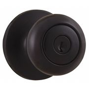 Weslock Knob Lockset, Entrance, Knob, Grade 3 00240S1S1FR22