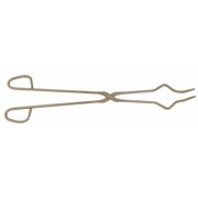 Zoro Select Long Crucible Tongs, SS, 18" L 787-105