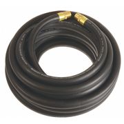 Continental 1" x 100 ft EPDM Coupled Air Hose 200 psi Black HZB10020-100-11-G