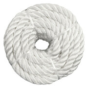 Zoro Select Rope, Nylon, Twisted, 3/8 In. dia., 100 ft L 5211236