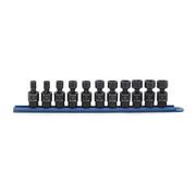 Gearwrench 11 Piece 3/8" Drive 6 Point Standard X-Core™ Pinless Universal Impact Metric Socket Set 84975