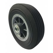 Zoro Select Solid Wheel, Ribbed, 450 lb. Load Rating 53CM74