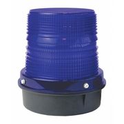 Hubbell Gai-Tronics Strobe Light, Aluminum/Plastc, Blue, 120VAC 540-001