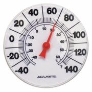 Acurite Analog Thermometer, 8" Dial Size 00353A2