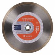 Husqvarna Diamond Saw Blade, Demolition, 10" dia. Superlok Porcelain+10