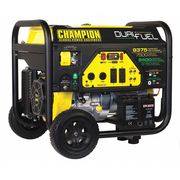 Champion Power Equipment Portable Generator, 7,500/6,750 W Rated, 9,375/8,400 W Surge, 62.5/31.3 (Gasoline), 56.3/28.1 (LPG) A 100165